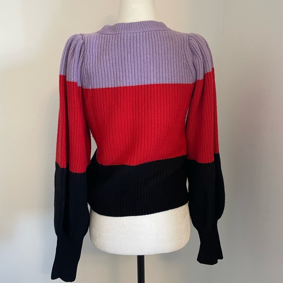 A.L.C. Wool cashmere balloon sleeve sweater - Picture 3 of 5